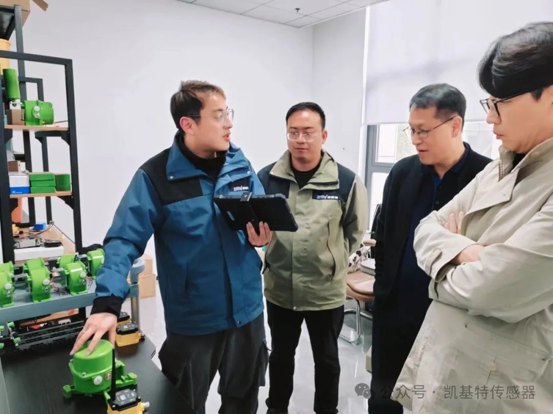 企業動態 | 凱基特迎來美國客戶，共謀傳感器業務深入合作