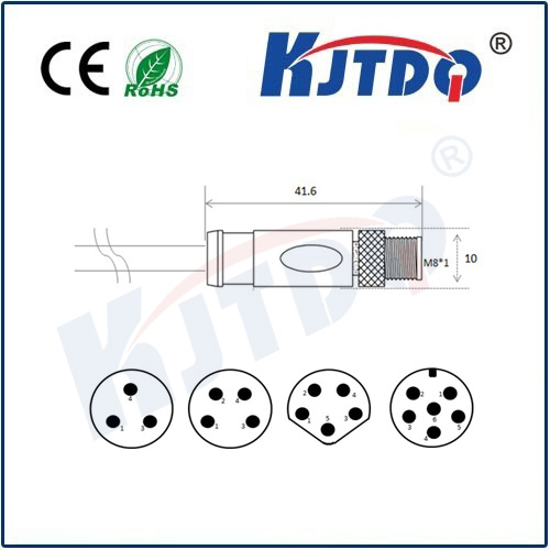 M8連接器 A型-澆鑄電纜屏蔽系列